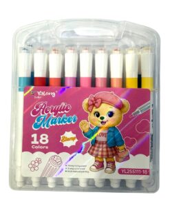 Acrylic Marker YL-255111-18 (18 өнгө+тамгатай)